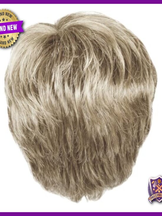 Petite Cap Short Layered Lightweight Wig, Heat Resistant Fiber main image 5
